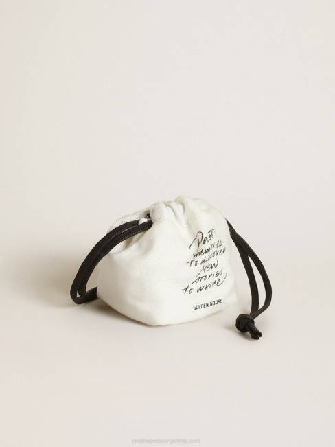 Golden Goose hombres Anillo de la colección Timeless Jewelmates en color plata envejecida. 6846835