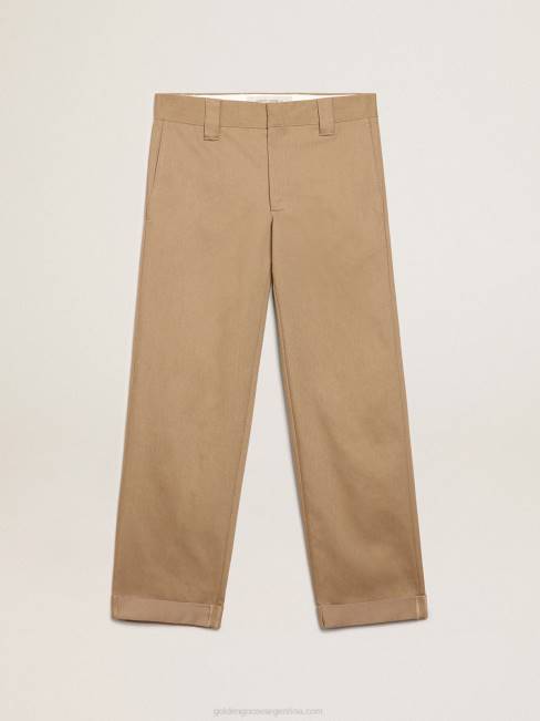 Golden Goose hombres Chinos colección beige caqui 6846731