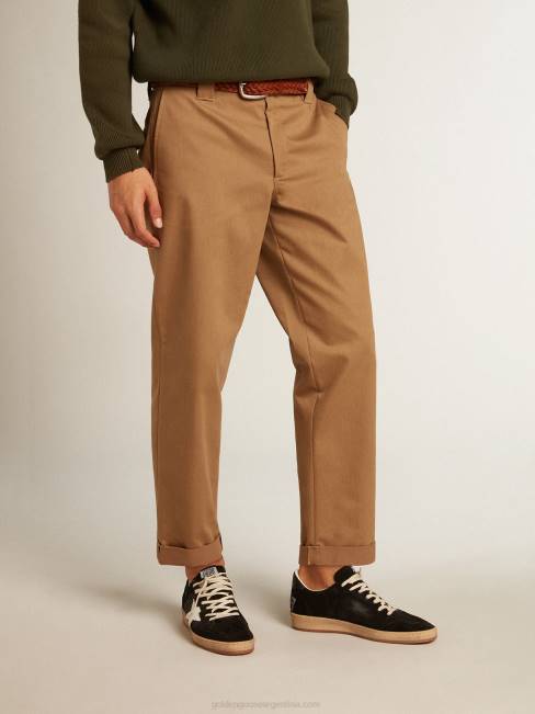 Golden Goose hombres Chinos colección beige caqui 6846731