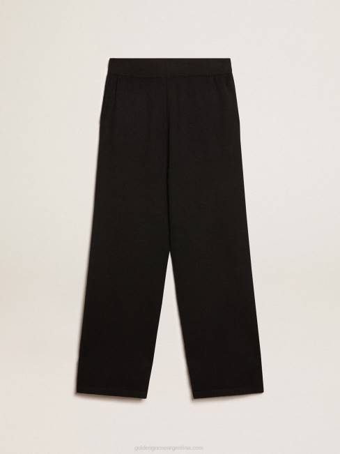Golden Goose hombres Joggers negros de mezcla de cachemira 6846790
