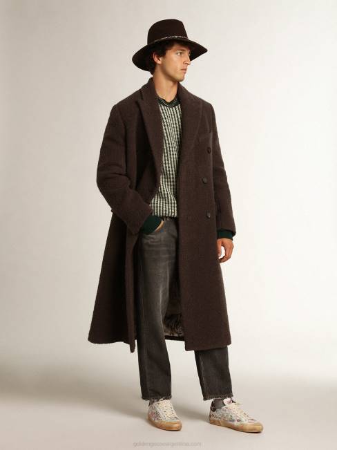 Golden Goose hombres Vaquero cory negro con efecto lavado a la piedra de la colección Journey 6846801