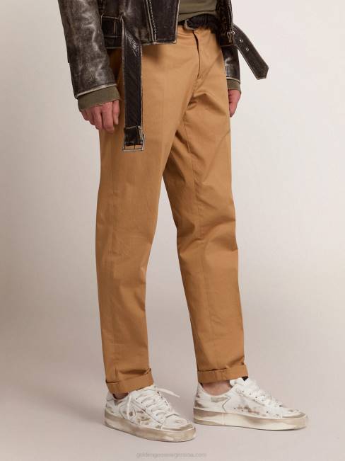 Golden Goose hombres colección chinos de algodón beige 6846771