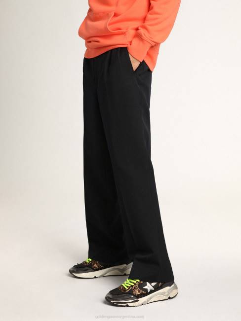 Golden Goose hombres Zapatillas deportivas running sole ltd de malla negra con inserciones de piel de potro con estampado de leopardo 6846582