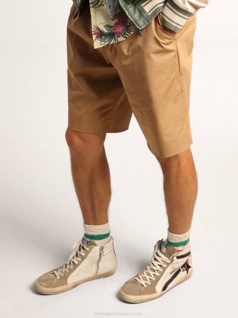 Golden Goose hombres zapatillas deportivas slide con estrella de piel de potro con estampado de leopardo y flash de piel negra 6846524