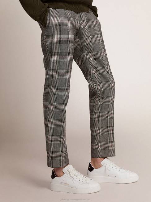 Golden Goose hombres zapatillas purestar con trabilla negra en el talón 6846561