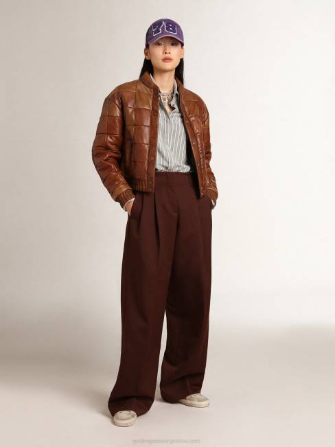 Golden Goose mujer Camisa boyfriend con rayas agua de la colección Journey 6846975