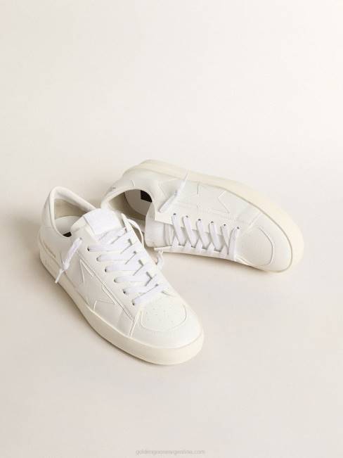 Golden Goose mujer stardan de base biológica con estrella blanca y refuerzo en el talón 6846160