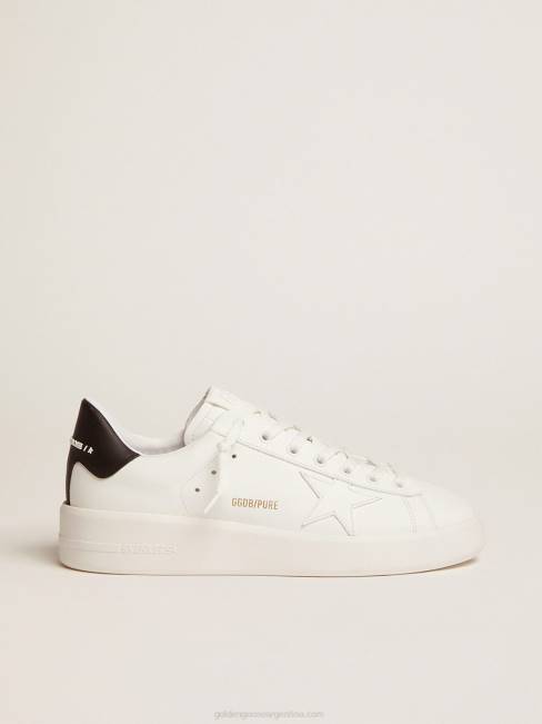 Golden Goose mujer zapatillas purestar con trabilla negra en el talón 6846264