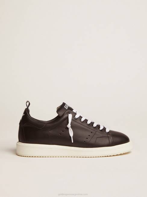 Golden Goose mujer zapatillas starter de piel total black 6846271