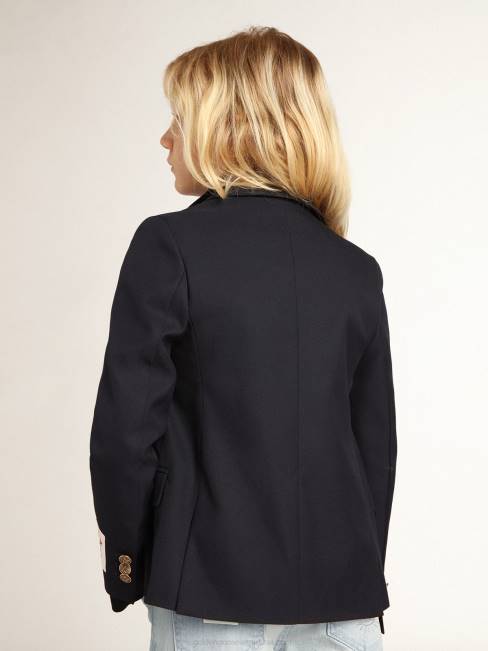 Golden Gooseamericana de niño azul oscuro con doble botonadura 6846907